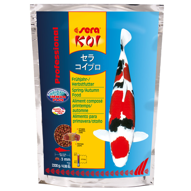 Sera KOI Professional printemps 2200g 21,24 €