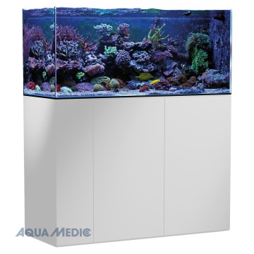 AquaMedic Armatus 400 Blanc aquarium d'eau de mer complet avec syst...