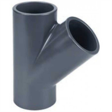 PVC TÉ A COLLER 45 DEGRE 25 MM