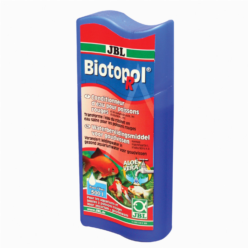 JBL Biotopol R 100 ml pour 200L (Conditionneur d’eau pour poissons ...