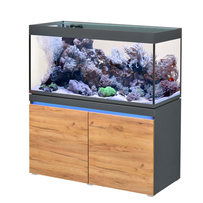 EHEIM incpiria MARINE 430 combi 4 x power LED graphit/nature 130x144x60cm