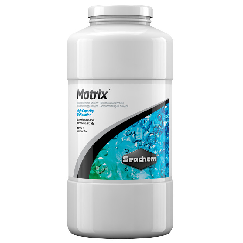 Seachem Matrix 1 litre pour 800 litres d'eau