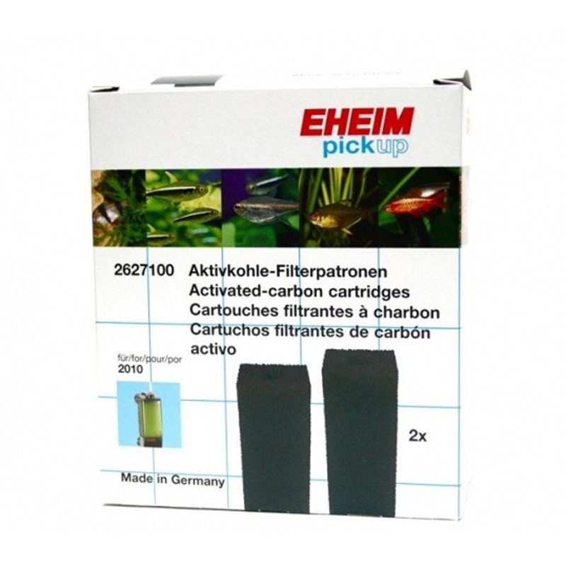 Eheim mousses charbon actif pour Filtre PickUp 160  lot de 2