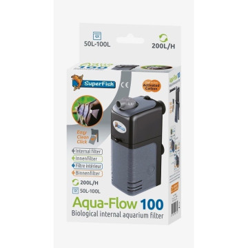 Superfish AquaFlow 100 filtre intérieur 200l/h 