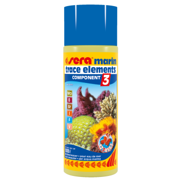 Sera marin component 3 trace elements anionics 500ml apporte des ol...