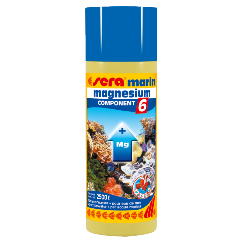 Sera marin component 6 magnesium 250ml contient du magnésium, un él...