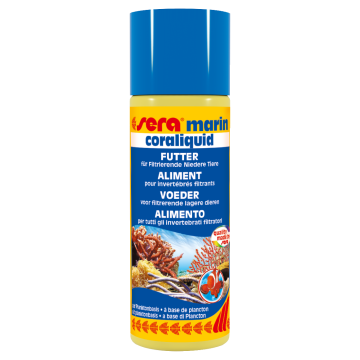 Sera marin Coraliquid 100ml dose 5ml pour 200 litres d'eau. 6,80 €