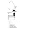 Kit robinet pour AquaMedic Platinium et Glamorca