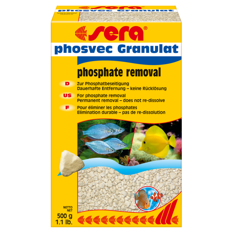 Sera Phosvec Granulat 500gr 12,80 €