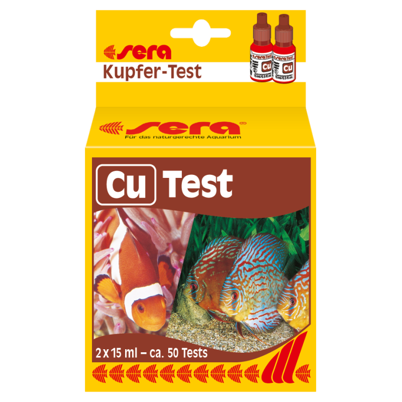 Sera test cuivre (Cu) 