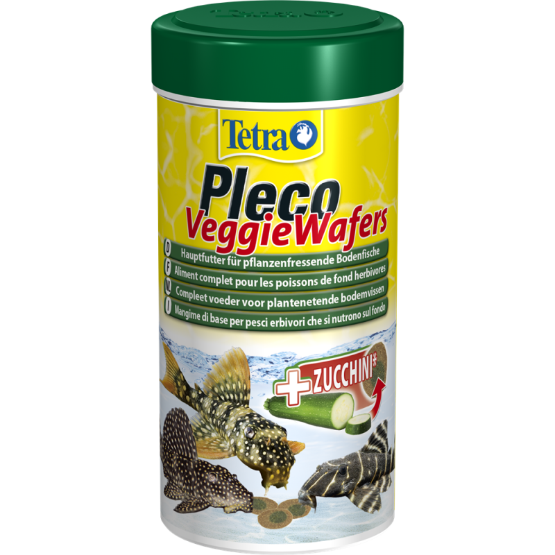 Tetra pleco veggie wafer 250ml - 105gr