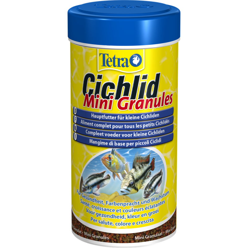 Tetra Cichlid Mini Granulés 250ml - 125gr