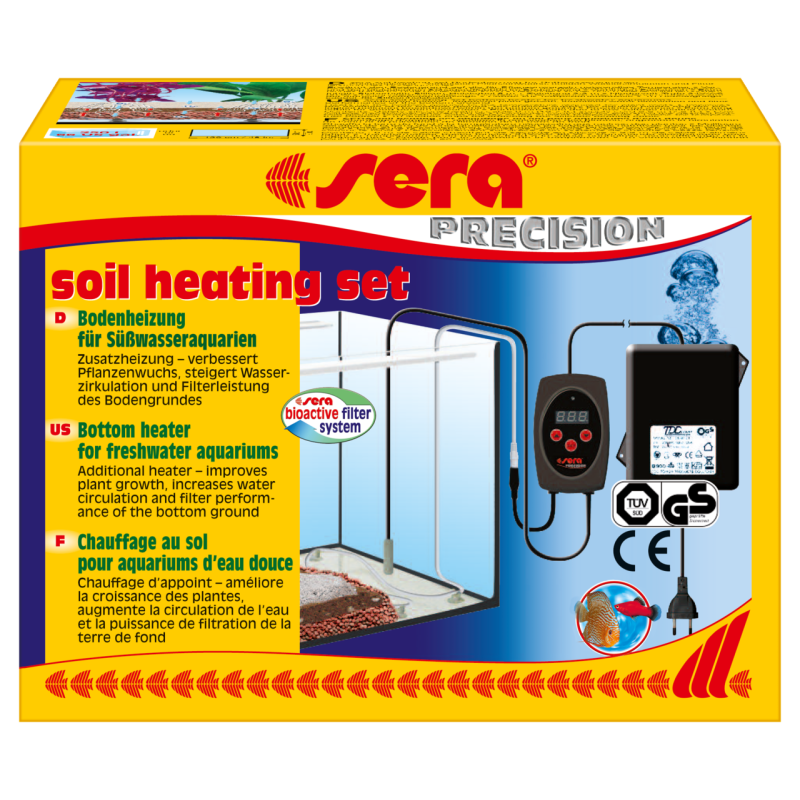 SERA Soil Heating Set - Câble chauffant et thermostat