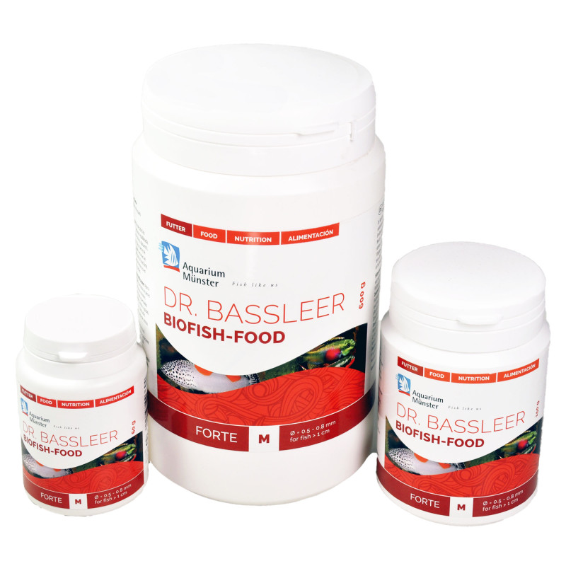 Dr.Bassleer Biofish Food forte L 60g 1 mm pour les poissons de 7 à ...