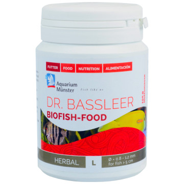 Dr.Bassleer Biofish Food herbal M 60gr 0.6mm pour poissons jusqu’à ...