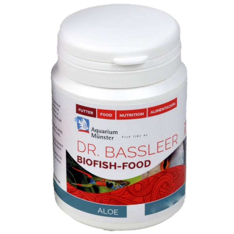 Dr.Bassleer Biofish Food aloe vera M 60gr 0.6mm pour poissons jusqu...