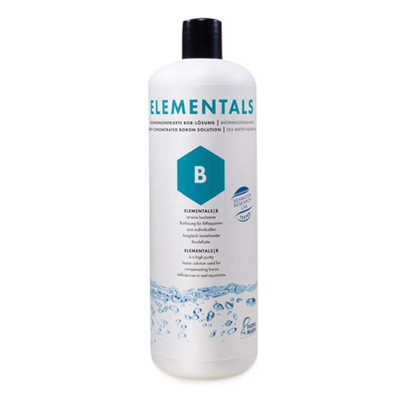 Fauna Marin ELEMENTALS B 1000ml Hooggeconcentreerde borium oplossing voor rifaquaria