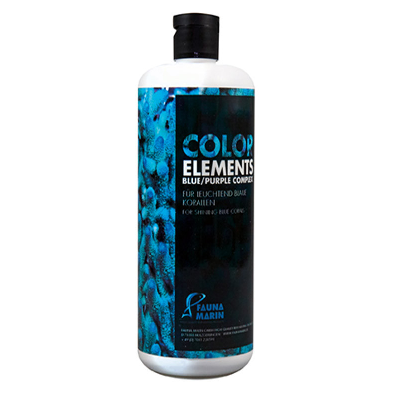 Fauna Marin Color Elements Blue Purple Complex 500ml voor fel blauwe koralen