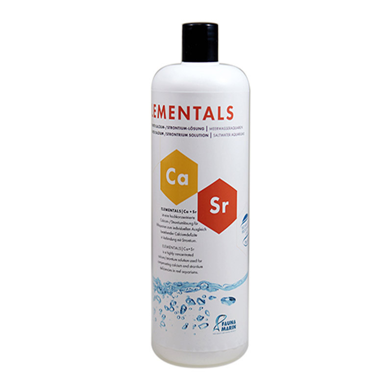 Fauna-Marin ELEMENTALS CA + SR 1000ml Solution hautement concentrée...