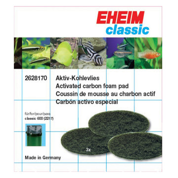 Eheim charbon pour filtre (Classic 600) 16,00 €