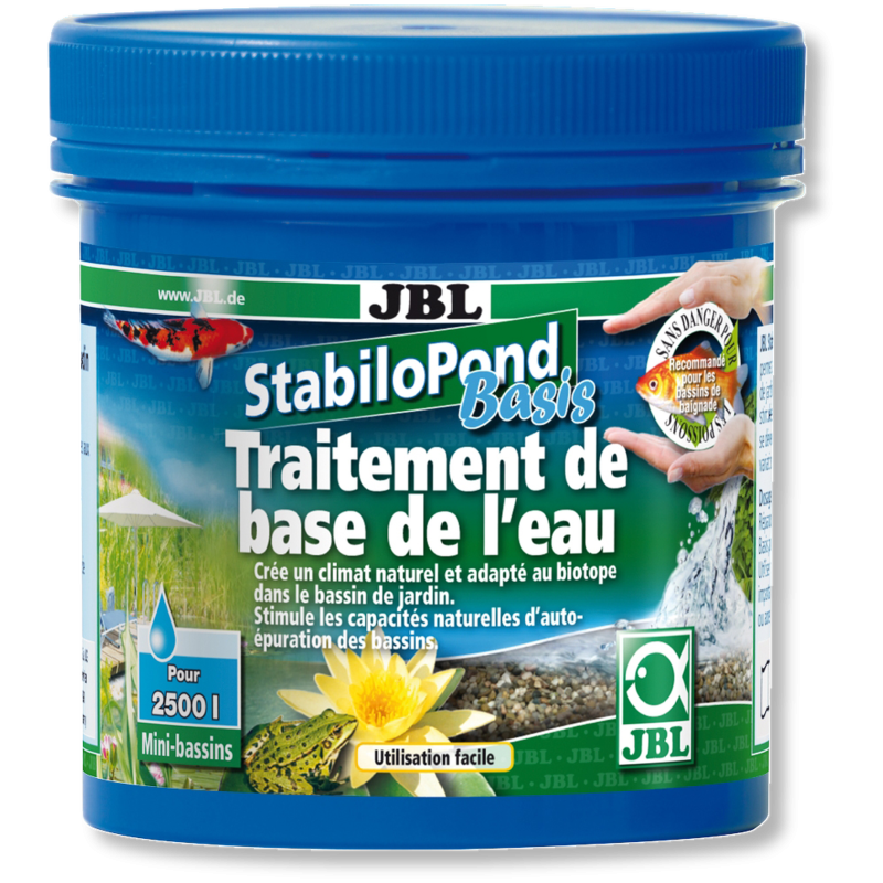 JBL Stabilo Pond Basis 250gr pour 2.500 litres 14,80 €