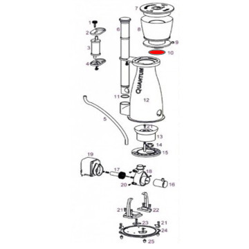 Nyos Oring pour le gobelet pour Nyos Quantum 160 5,40 €