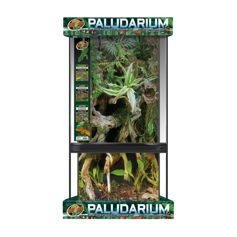 Zoomed paludarium 30x30x60cm