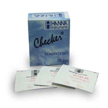 Hanna® HI721-25 réactifs pour fer 0,00 à 5,00 mg/l, 25 pièces pour ...