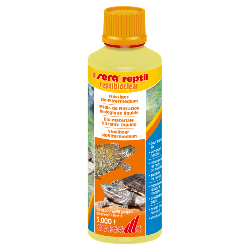 Sera Reptibioclear 250ml pour : 5.000 litres