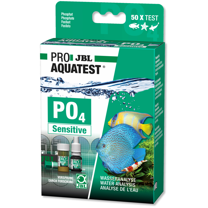 JBL ProAquaTest PO4 Phosphate Sensitiv 50 tests test rapide pour dé...