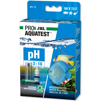 JBL ProAquaTest pH 3.10-10.0 50 tests eau douce et eau de mer. 10,55 €