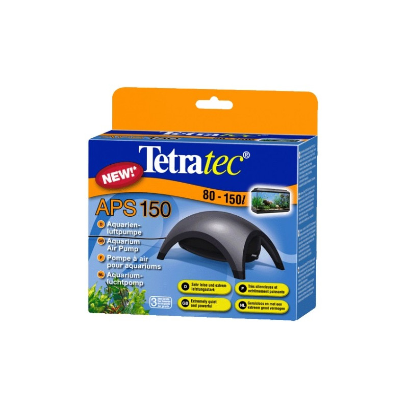 Tetra Pompe à air Tec APS150 noir 150 litres/heure pour aquariums d...