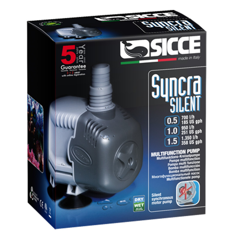 Sicce Syncra SILENT 0.5 700l/h 26,50 €