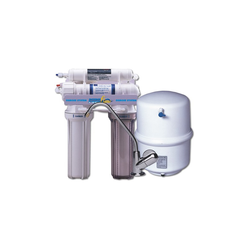 Osmoseur Pure Flow 4000SH - 284 litres/jours avec réservoir et robinet