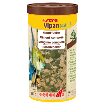 Sera Vipan Nature 1000ml (210gr) aliment composé avec 4 % de farine...