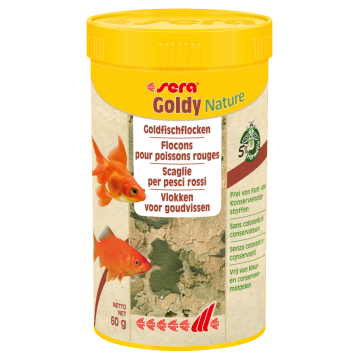 Sera Goldy Nature 250ml (60gr) 6,30 €