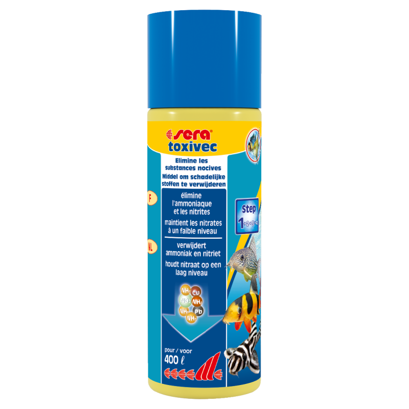 Sera Toxivec 100ml suffisant pour : 400 litres 6,00 €