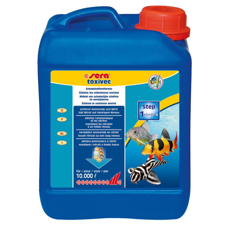 Sera Toxivec 2500ml suffisant pour : 10.000 litres 35,00 €