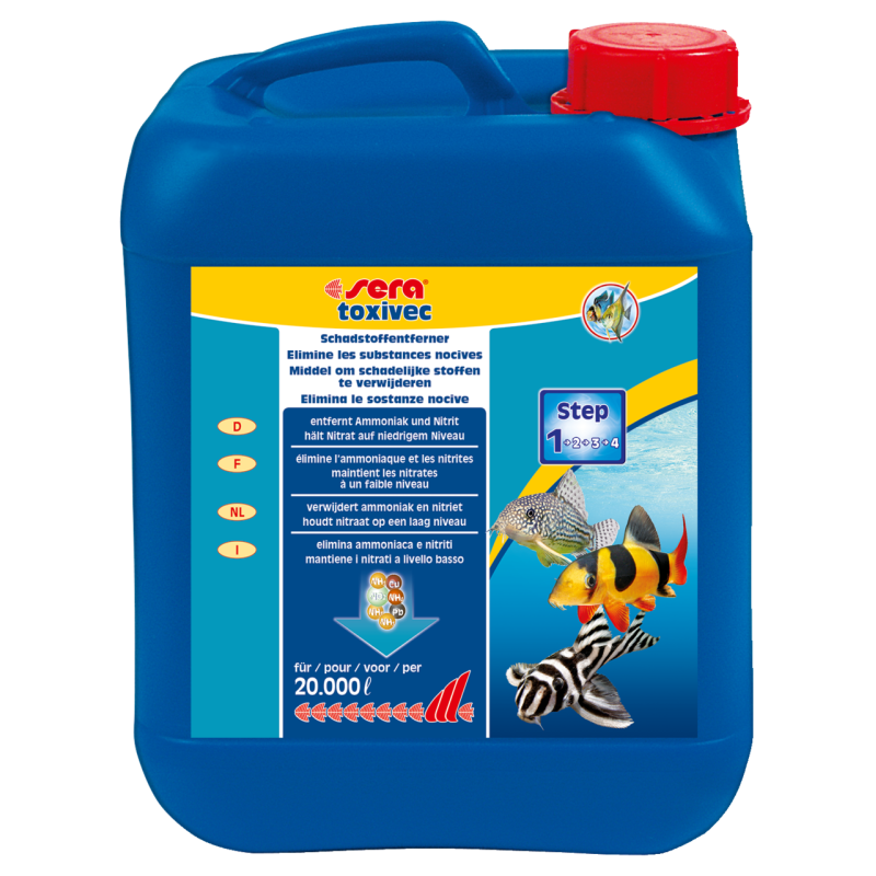 Sera Toxivec 5000ml suffisant pour : 20.000 litres 63,90 €