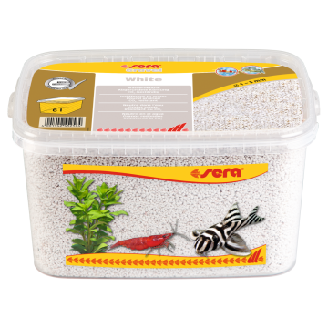 Sera Gravel White Ø 1 – 3 mm 6 litres 22,70 €