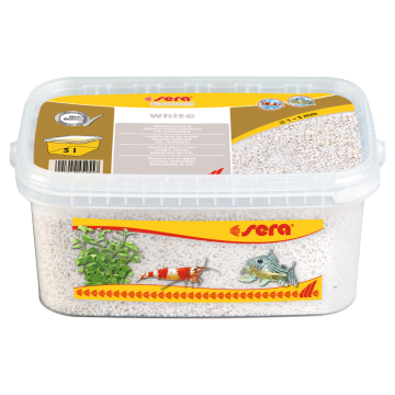 Sera Gravier White Ø 1 – 3 mm 3 litres 15,40 €