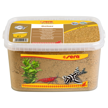 Sera Gravel Ocher Ø 0 – 2 mm 6 litres 18,54 €