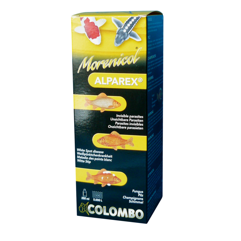 Colombo Morenicol Alparex 250ml pour 5.000 litres d'eau 22,99 €