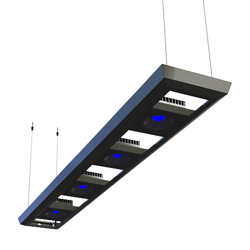 ReefLed 90 suspension 180x26, aqua 180-205cm Noir