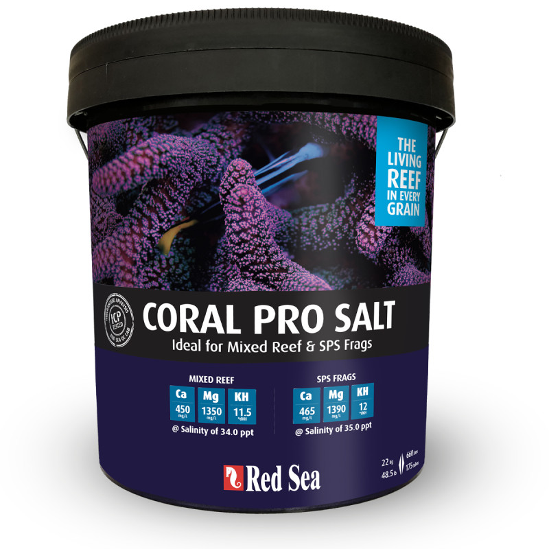 Red Sea sels marin  Coral pro 22 kg (660 L )