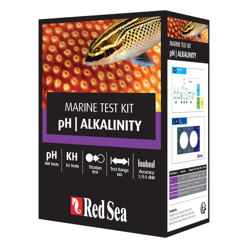 RedSea Test pH/KH - 100/55 tests 22,99 €