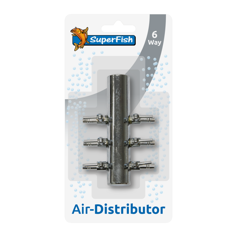 Superfish Distributeur d'air 6 voies inox 16,99 €