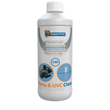 SuperFish pompe et UVC clean 1000ml 12,99 €