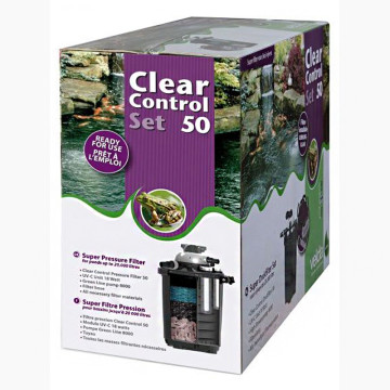 Velda Clear Control 50 Set + UV-C 18w pour 20.000 litres