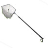 Velda épuisette carré Pond Net diamètre 46cm avec manche télescopique